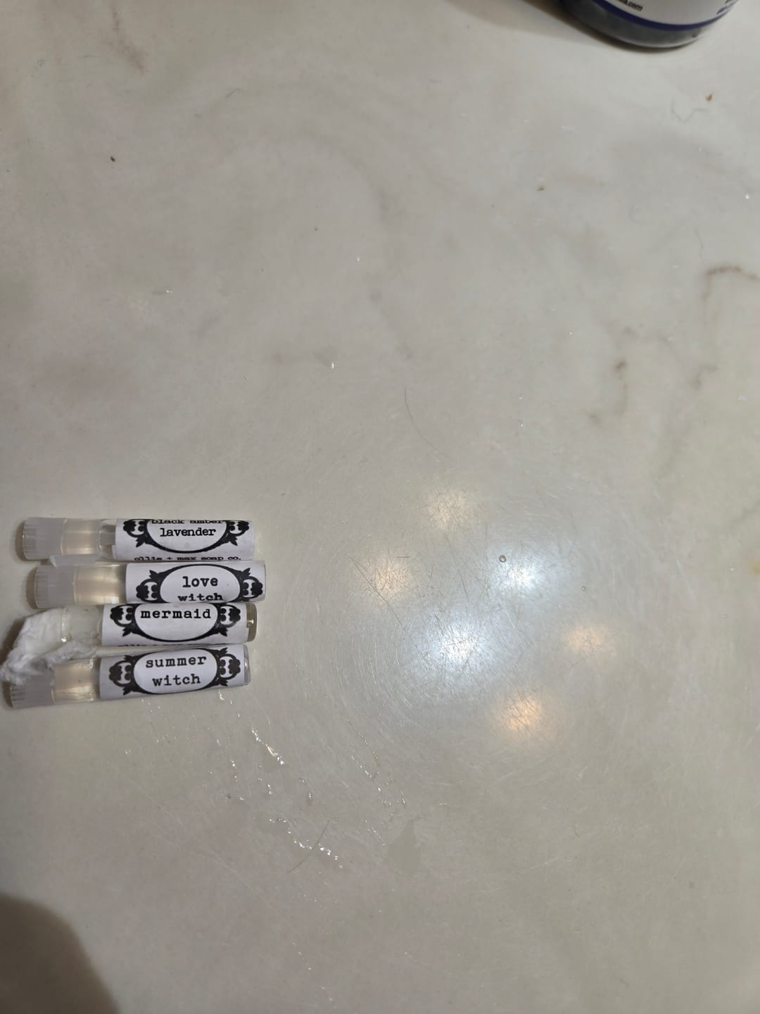 Customer photo review of Perfume Oil - Sample Set