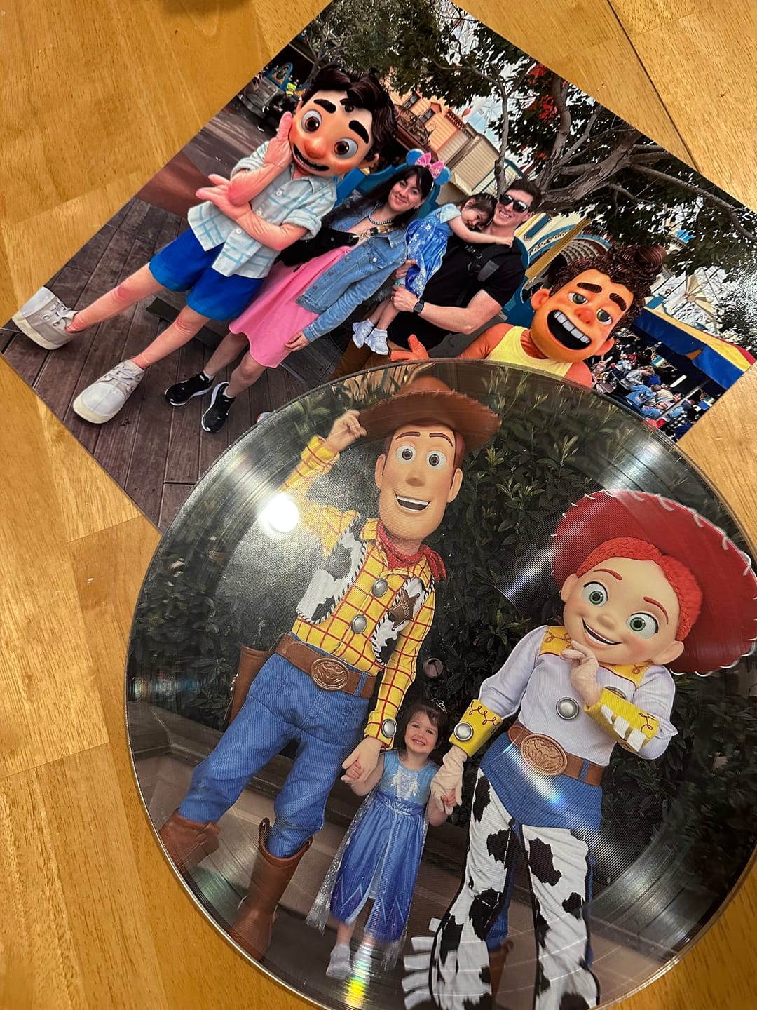 Customer photo review of Custom Vinyl Record (a)