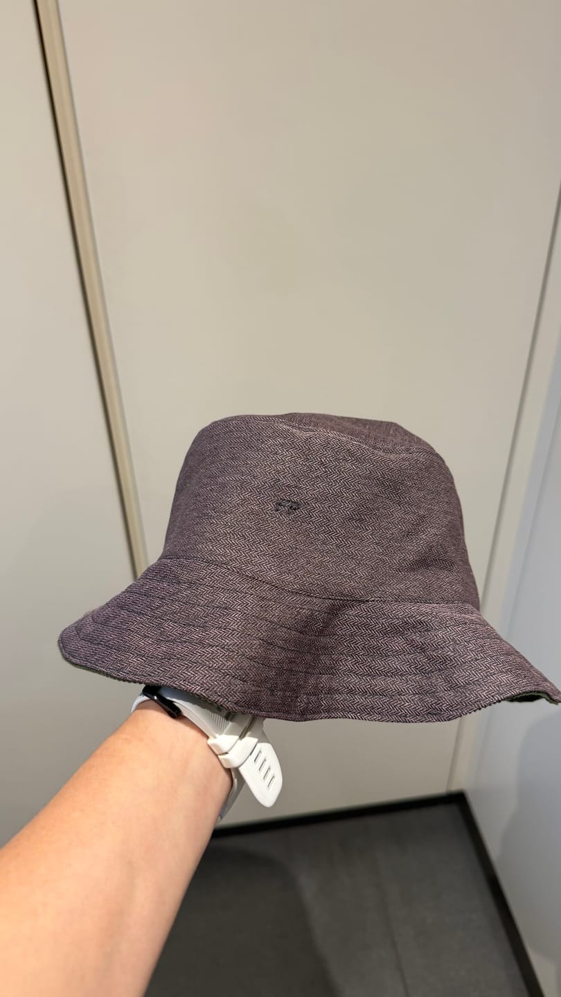 Customer photo review of Muted Herringbone Suiting Fabric