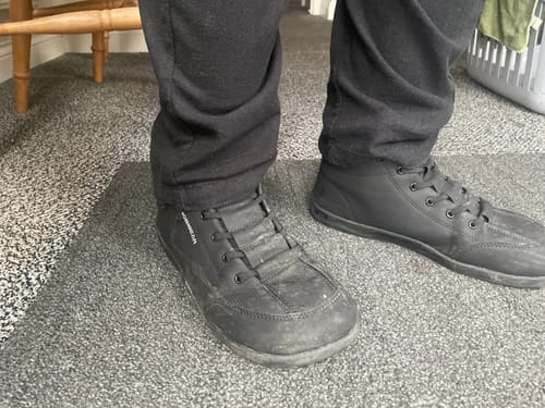 Customer photo review of Yew - Barefoot Shoes