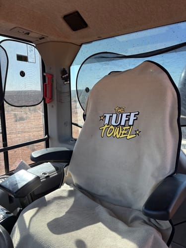 Customer photo review of Waterproof Car Towel Seat Cover