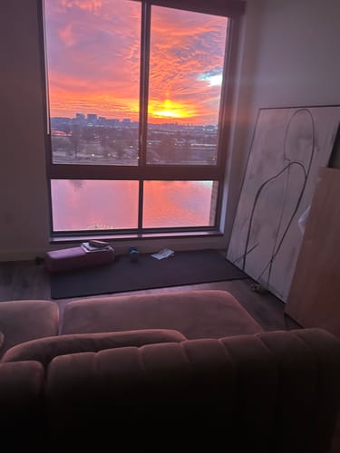 Customer review photo for Contemporary Minimalist Art #MA109