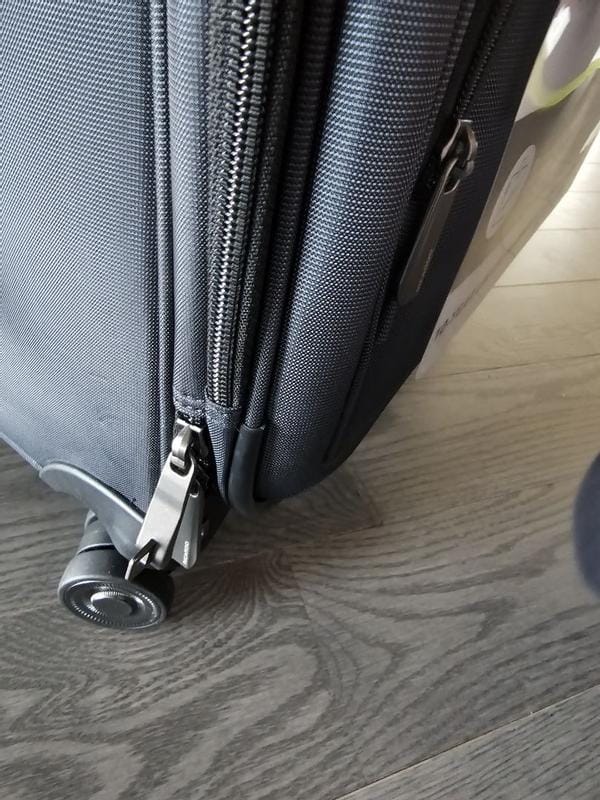 Customer photo review of Montecito 3.0 Softside Carry-On Expandable Spinner