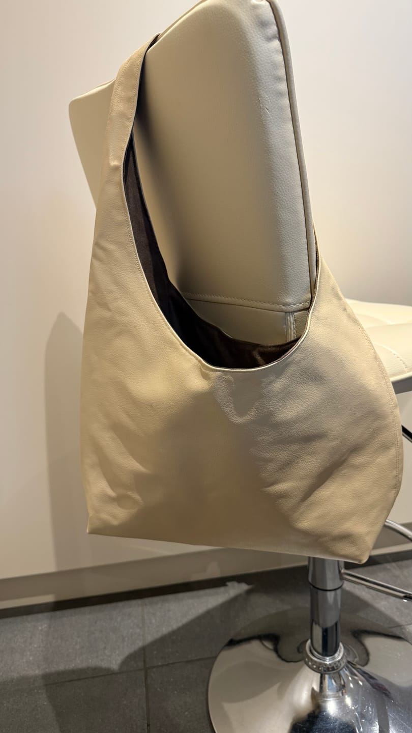 Customer photo review of Special Offer Cream Faux Leather Fabric