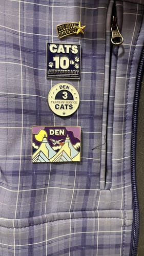 Customer photo review of DEN Airport Pin – Denver International Airport, Colorado