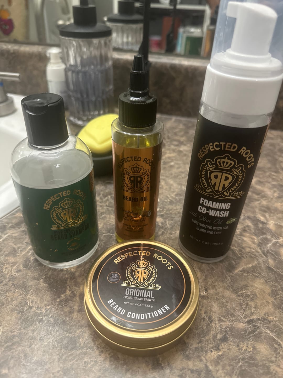 Customer photo review of Beard Shampoo