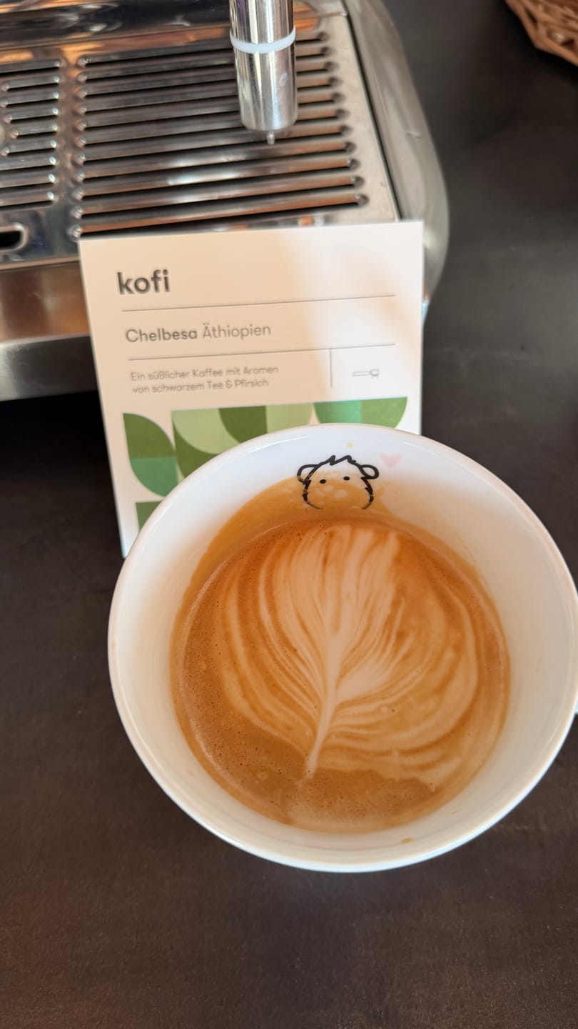 Customer photo review of Probierpaket Spezialitätenkaffee Cappuccino & Co. 3x250g