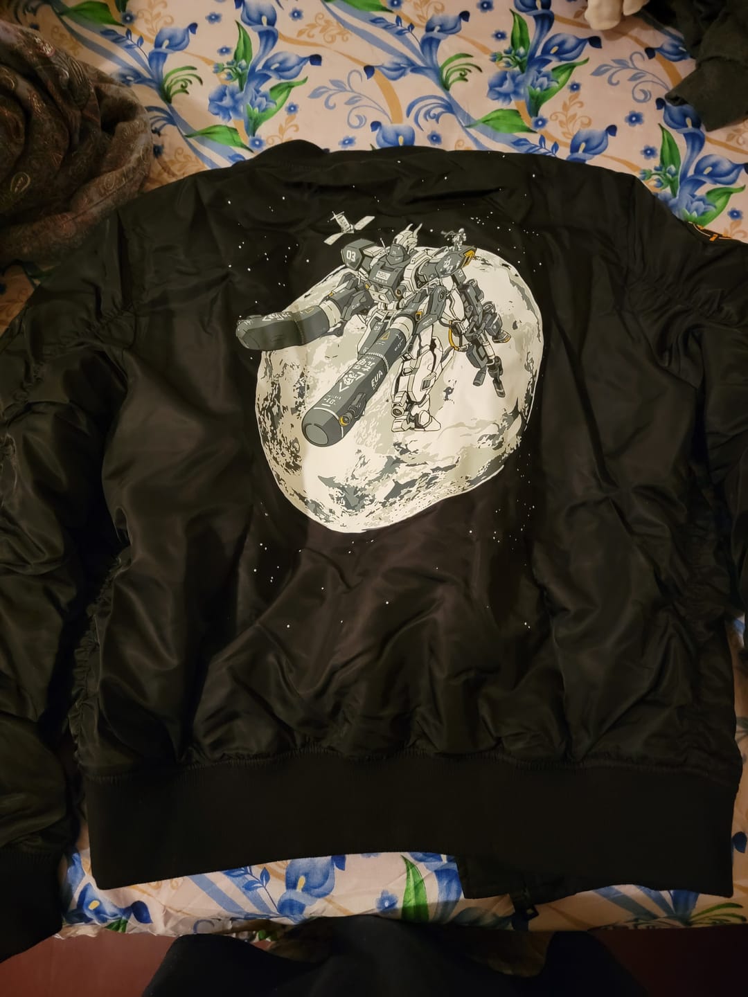 Customer photo review of Pacifist MA-1  Bomber Jacket (Slim Fit)