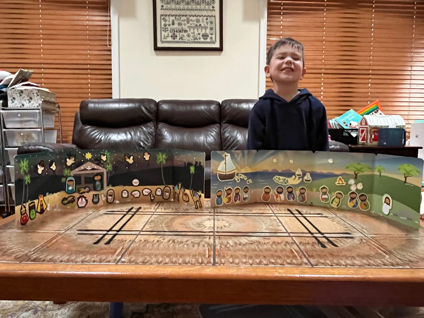Customer photo review of Jesus & the Twelve Apostles - Magnetic Playscene