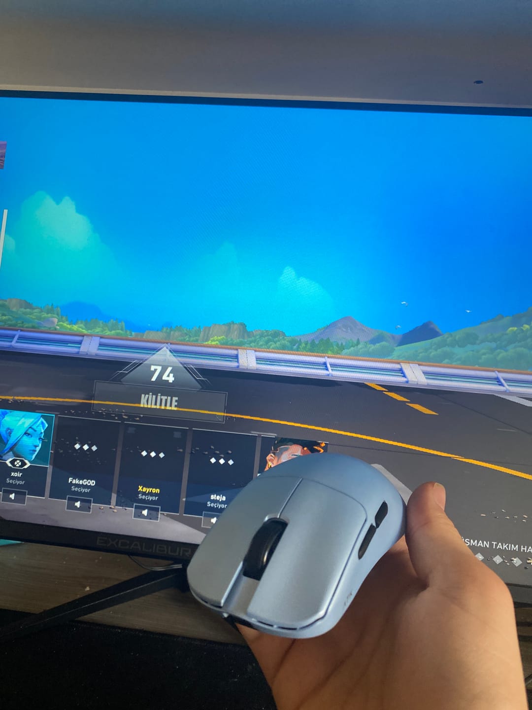 Customer photo review of ATK Blazing Sky F1 V2 Wireless Mouse