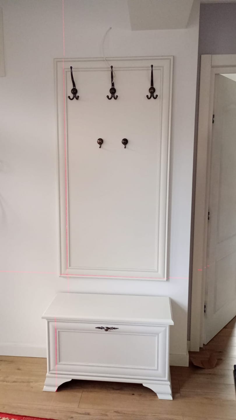 Customer photo review of Pantofar IDENTO B, alb, PAL, 80x35x50 cm