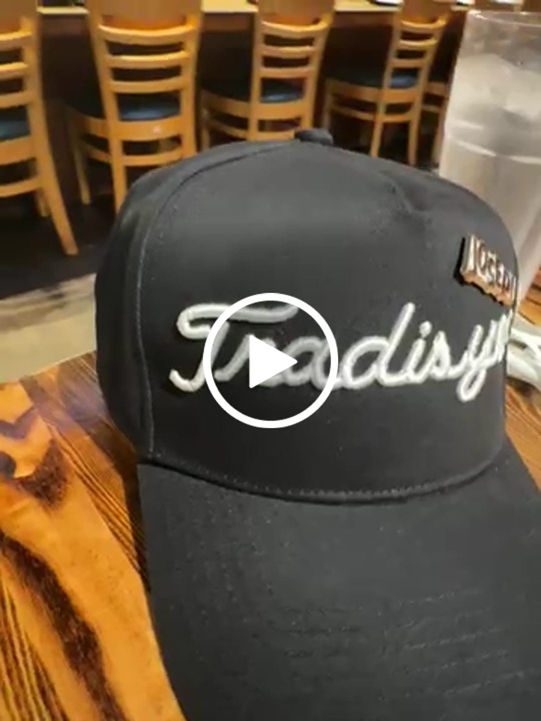 Customer video review of K-Frame 5 Panel Baseball Hat
