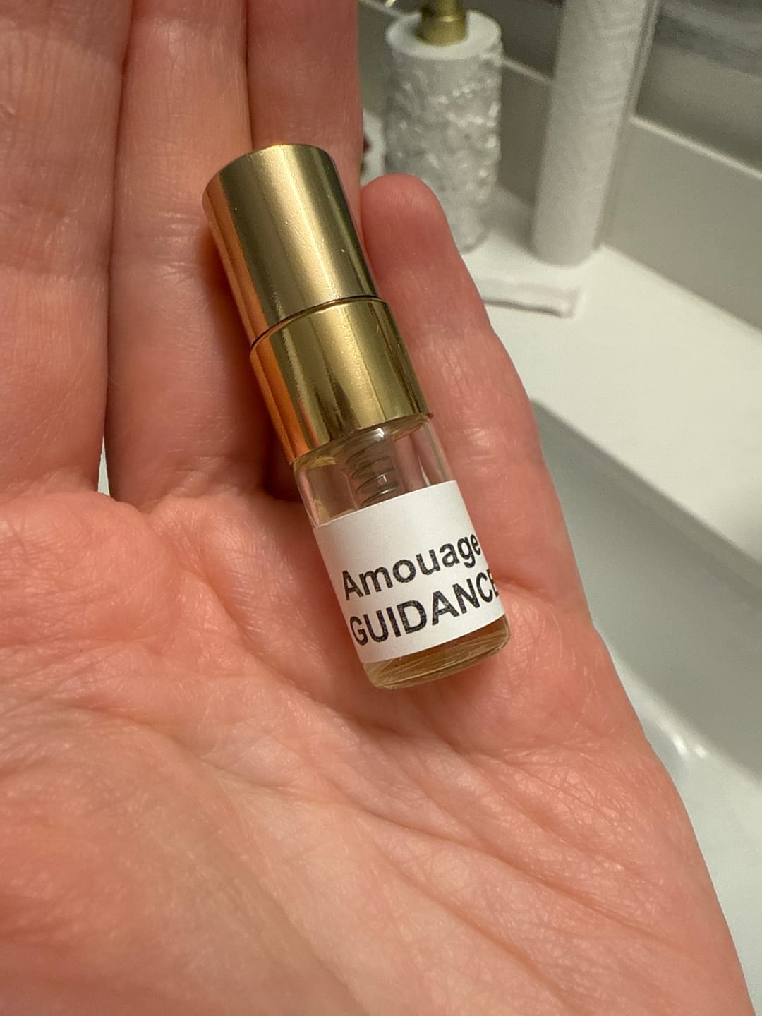 Customer photo review of Amouage - Guidance Eau de Parfum