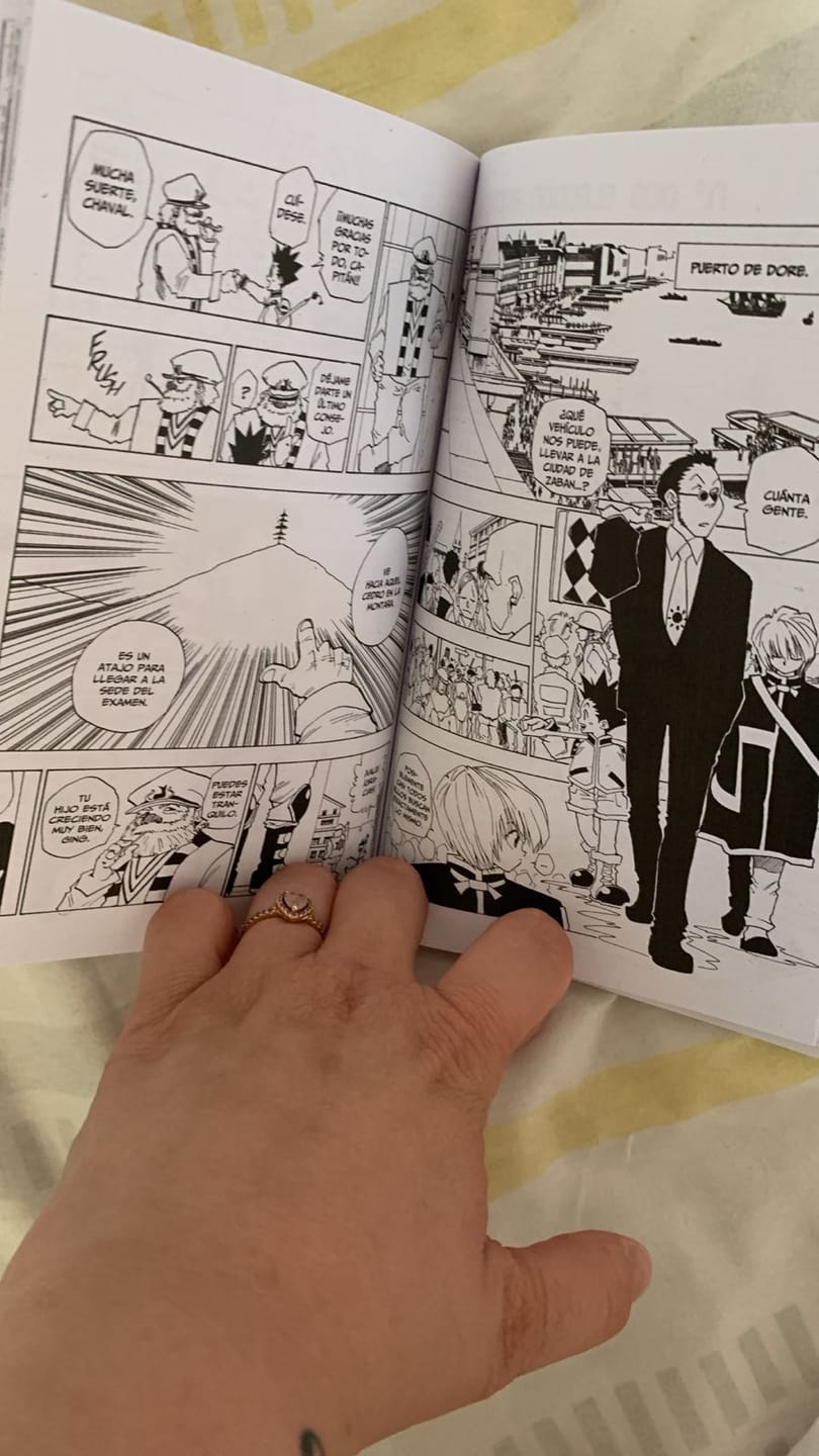 Customer photo review of HUNTER X HUNTER N.01