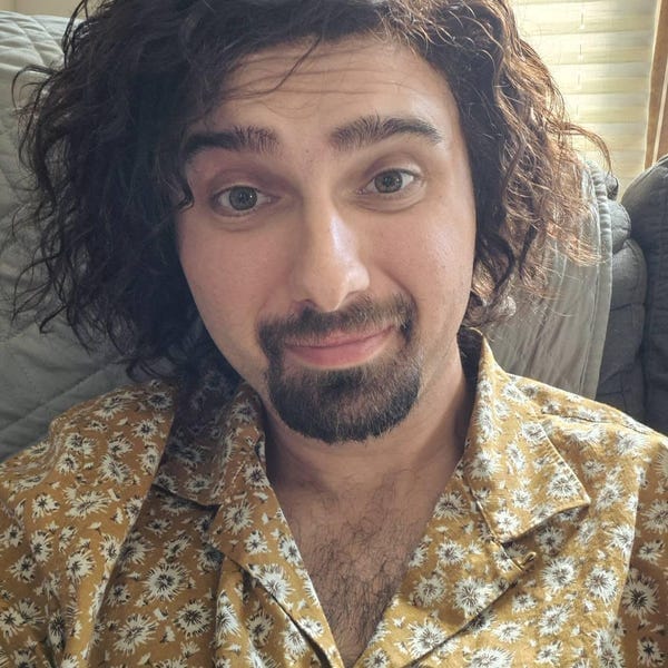 Customer photo review of Men Human Hair Wig Black Lace Front Curly Short Hair With Bangs Messy Thick Realistic 13X6