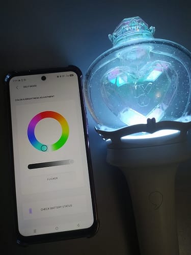 Customer photo review of IVE Official Light Stick ver.2