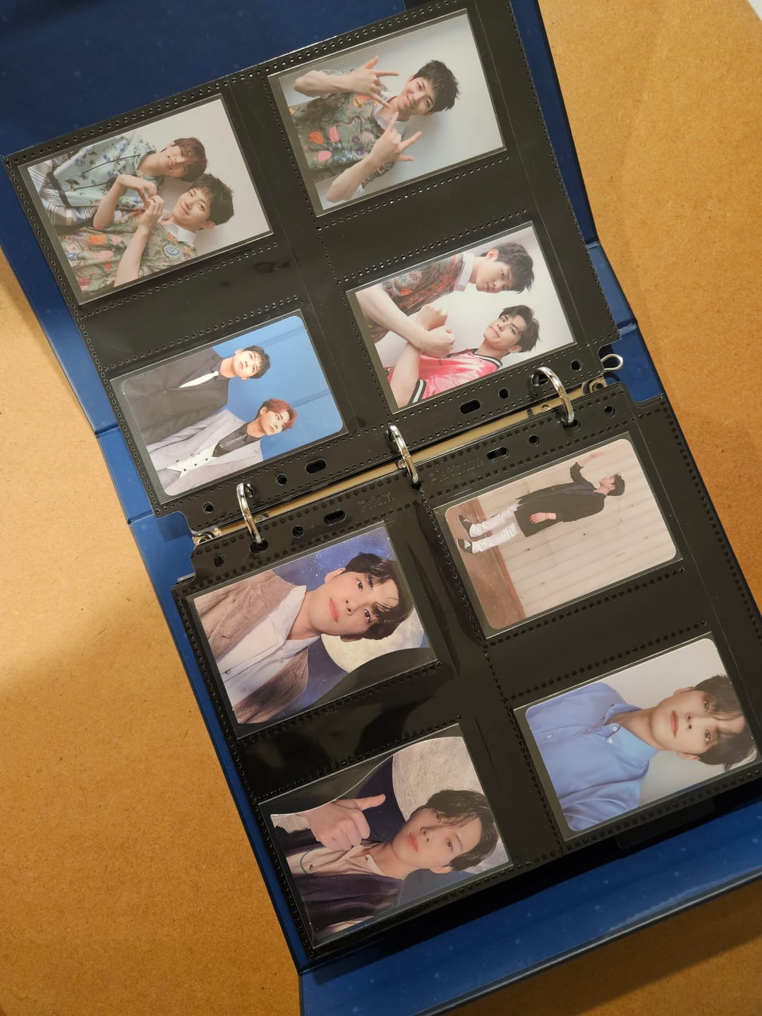Customer photo review of B&W Custom A5 4-Pocket Pages - Double Sleeve