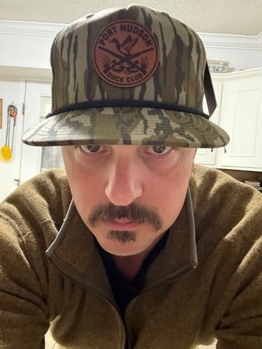 Customer photo review of Custom Leather Patch Rope Hat - Richardson 256P UMPQUA