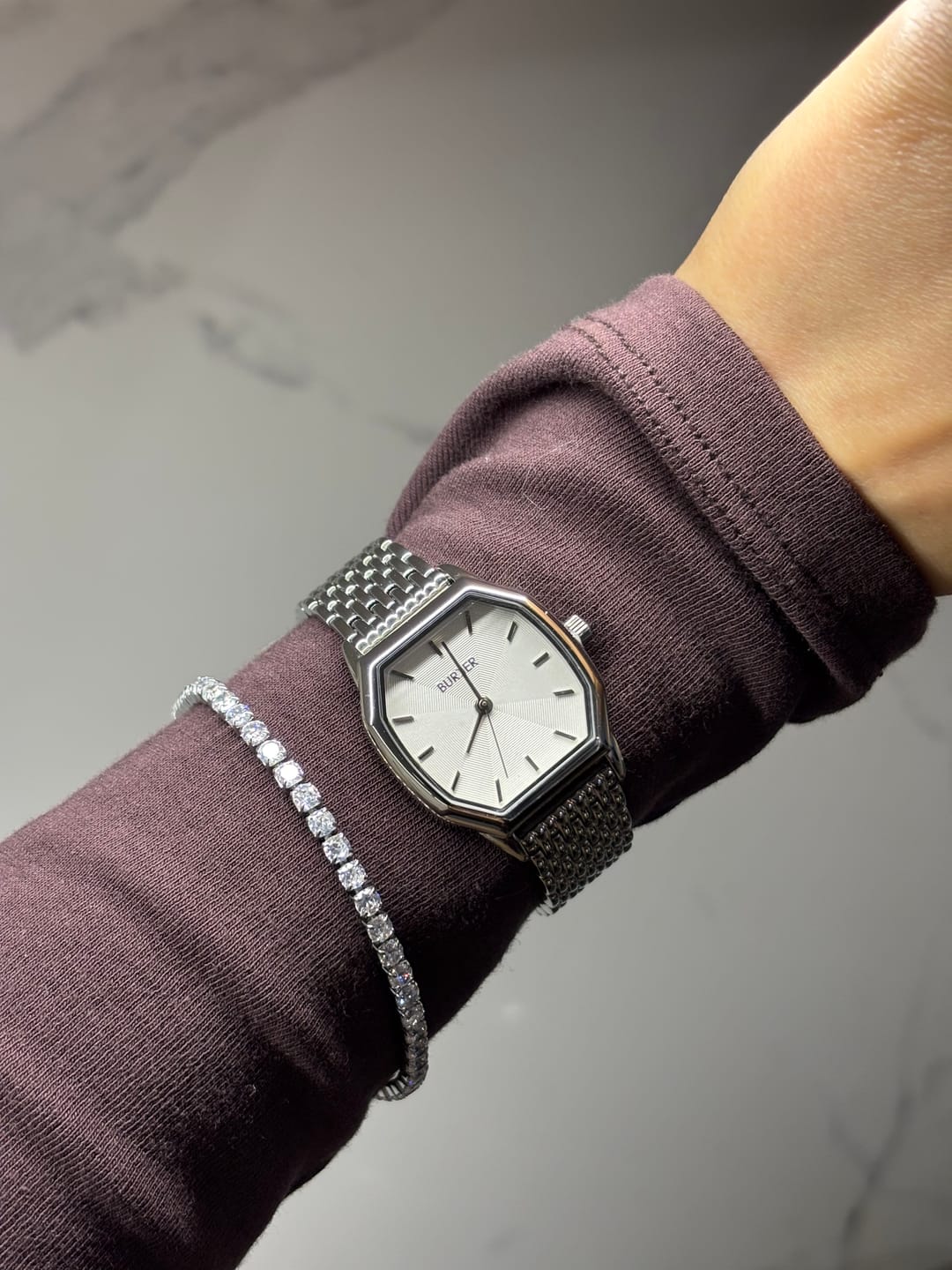 Customer photo review of Ava Silver Bracelet