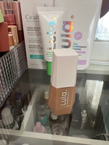 Customer photo review of CORRECTOR LÍQUIDO