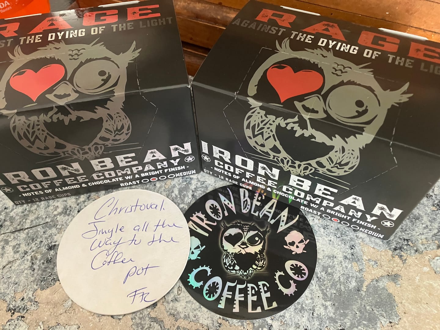 Customer photo review of RAGE KUPS 12pk