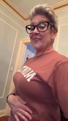 Customer photo review of Full coverage wireless bra