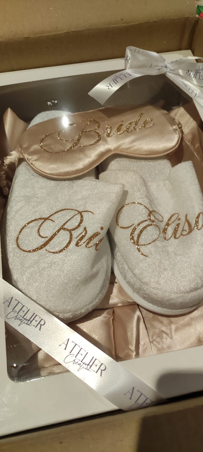 Customer photo review of Bride box Peignoir & nuisette