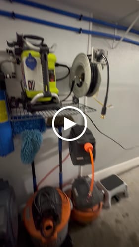 Customer video review of Retractable Pressure Hose Reel-1/4in