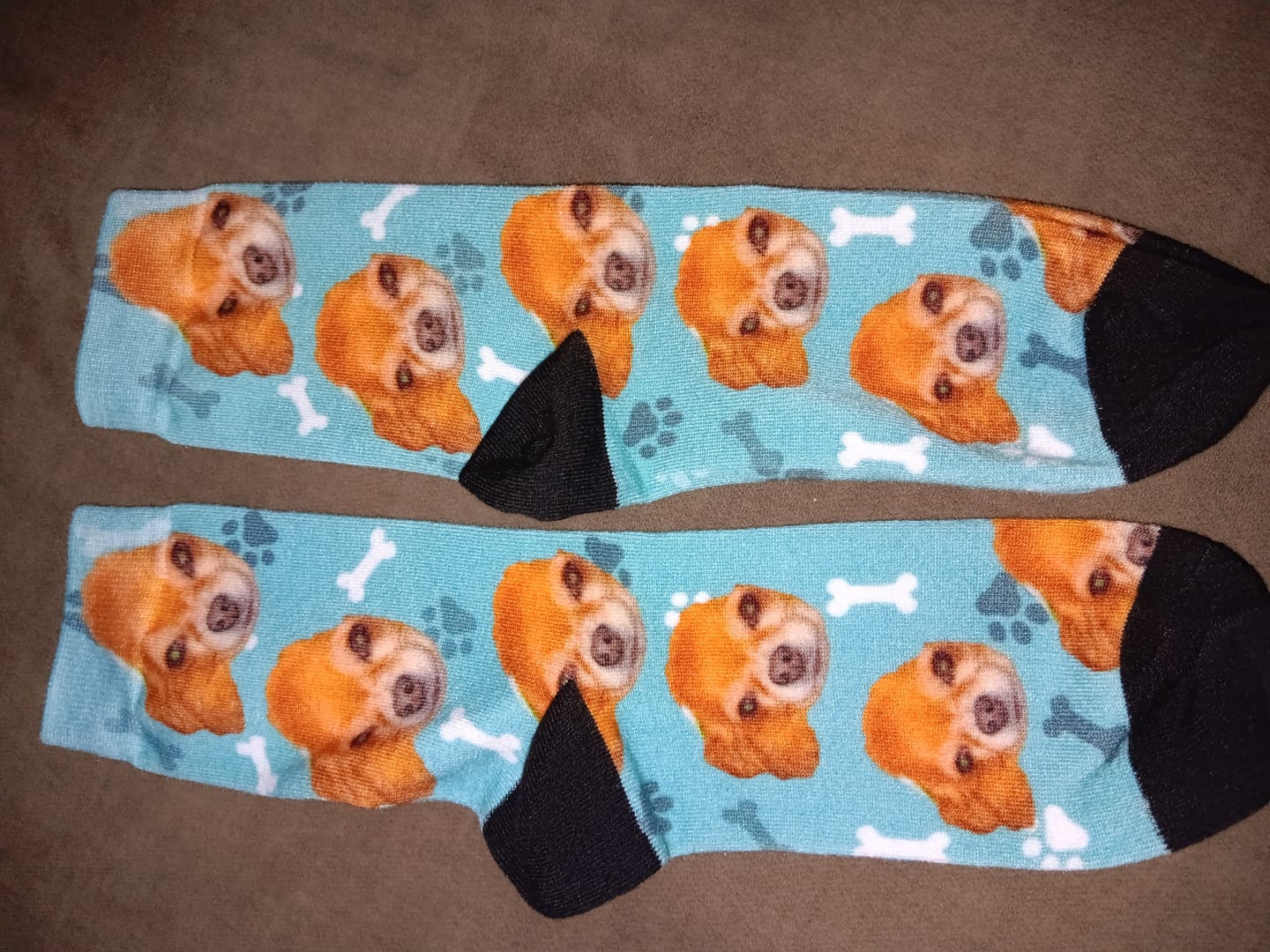 Customer photo review of Dein Foto - Individuelle Socken