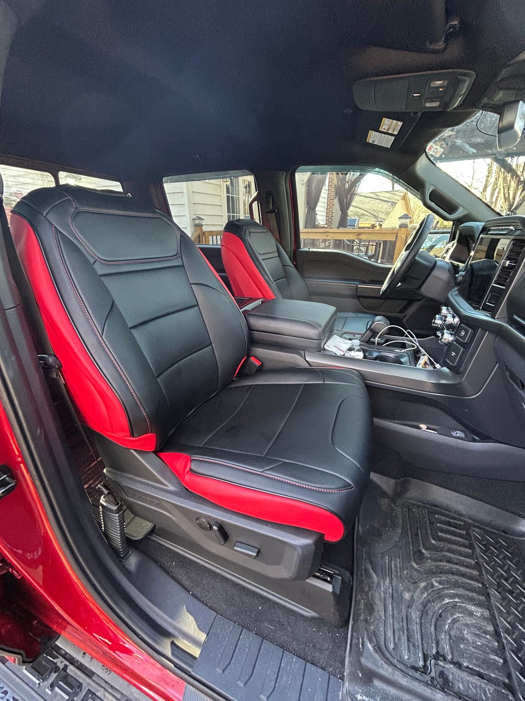 Customer photo review of 2021+ Ford F150 / 23+ F-250 F-350 Custom Seat Covers