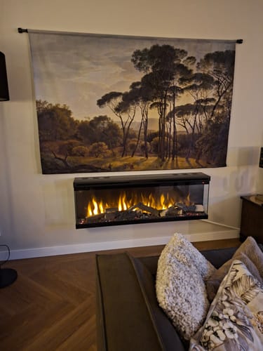 Customer photo review of EVIQ Premium Keramische logset look houtset