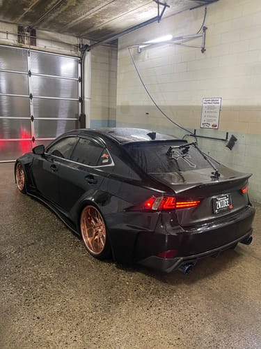 Customer photo review of RV-T081 ROSE GOLD DEEP LIP 2-PIECE FORGED WHEELS