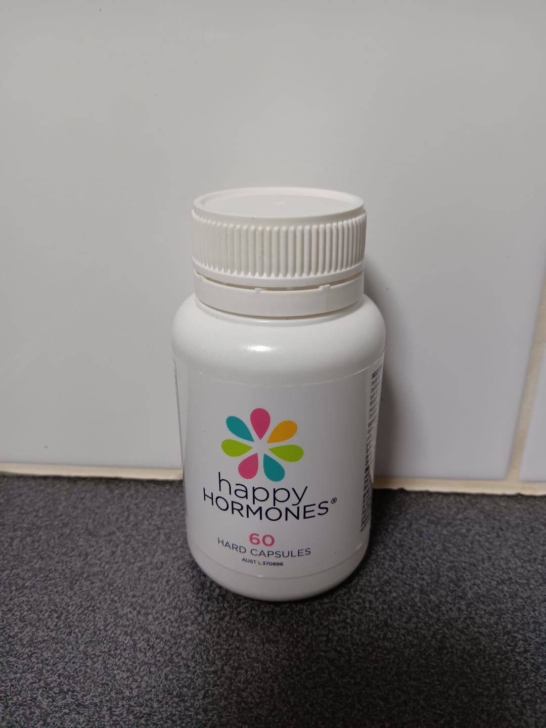 Customer photo review of Hormone Balance Supplement - Happy Hormones® Capsules