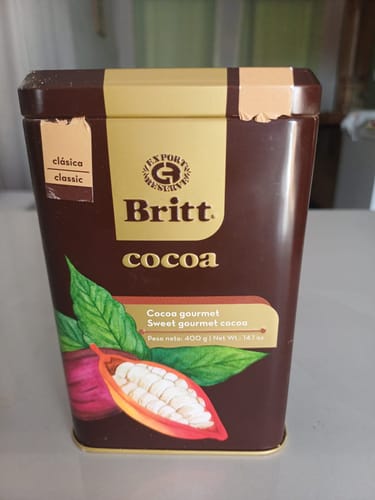 Customer photo review of Chocolate Britt Gourmet En Polvo
