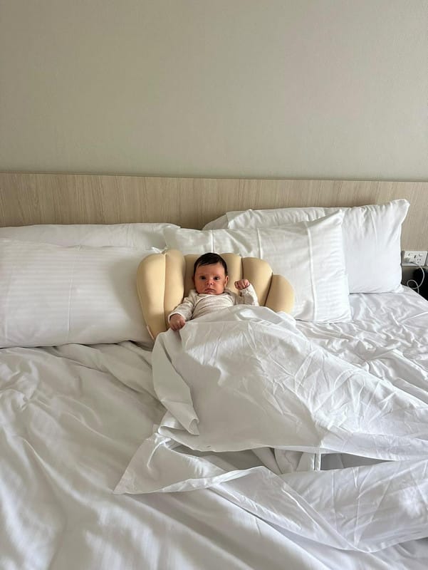 Customer photo review of Bleue Bebe's Sink Bather