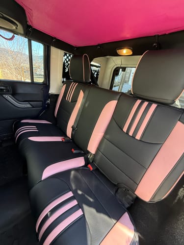 Customer photo review of Premium Custom-Fit Seat Covers