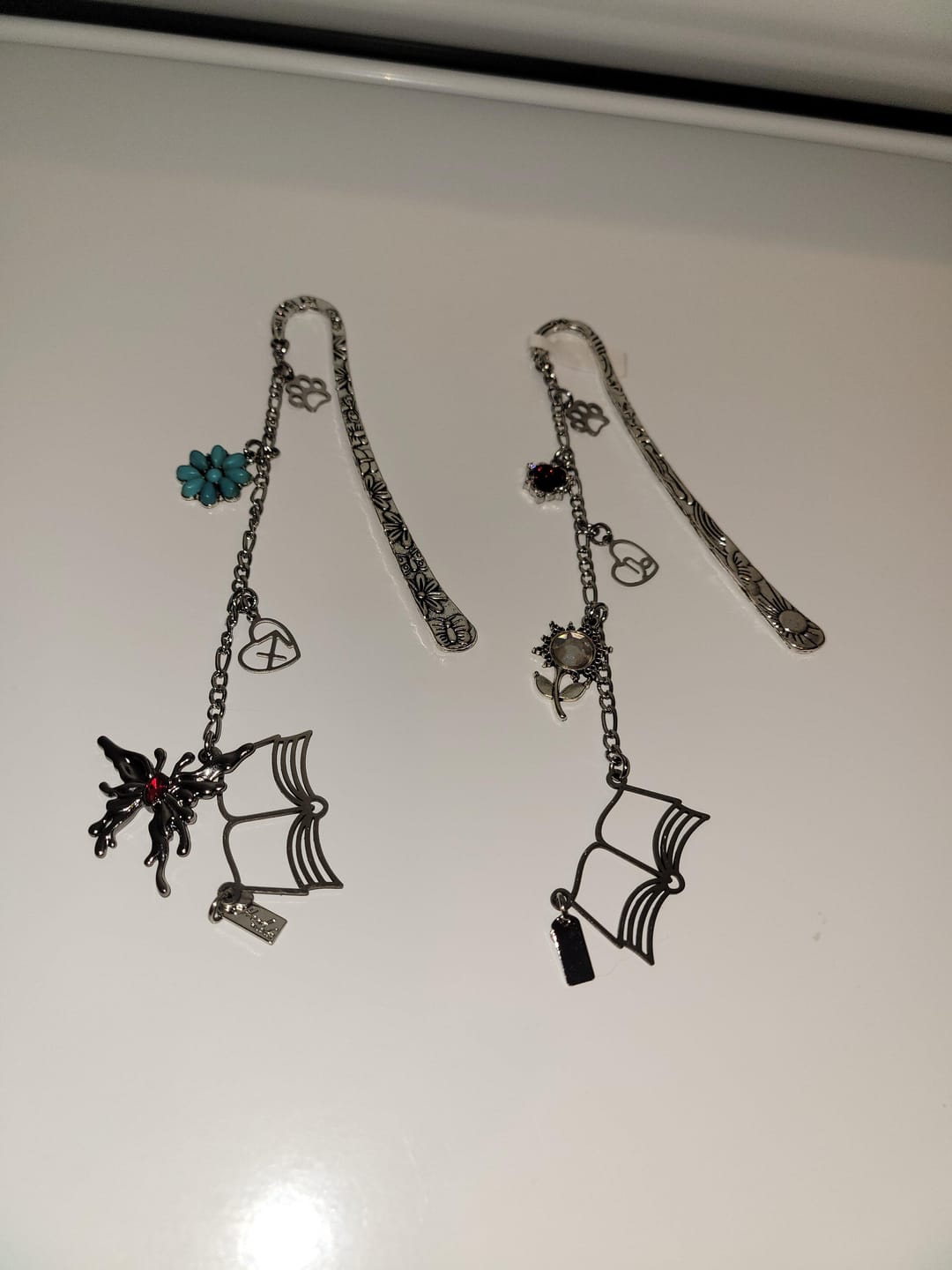Customer photo review of Design Your Own Custom Charm Bookmark