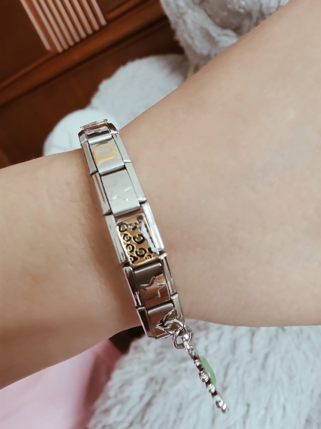 Customer photo review of Charm Letra D