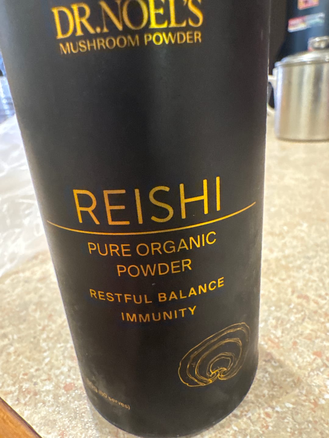 Customer photo review of Organic Reishi Mushroom Extract Powder