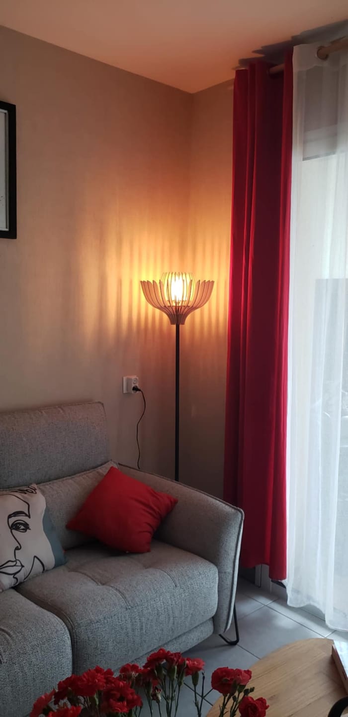 Customer photo review of Tullia | Lampadaire