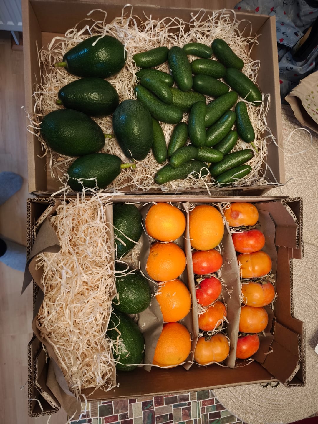 Customer photo review of Kaki "Fuyu" (Apfel-Kaki) von Julian Sparpreis-Box