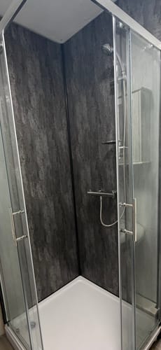 Customer photo review of Incredibond High Strength Solvent Free Panel Grab Adhesive White EU3 Cartridge