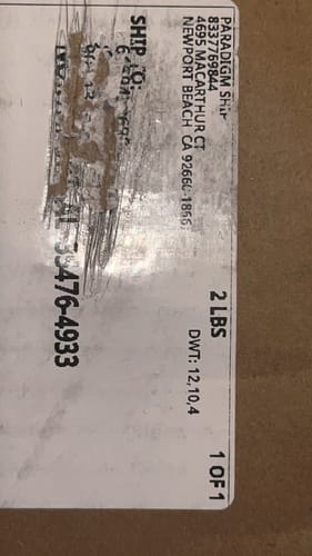 Customer photo review of Shipping Protection by Route