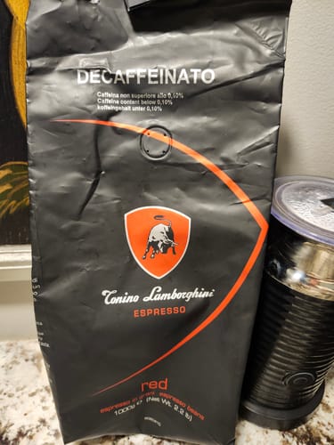 Customer photo review of Whole Bean Coffee Red - Medium Roast (7.05 oz)