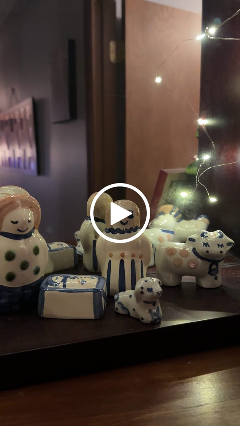Customer video review of Crèche Piece - Cow