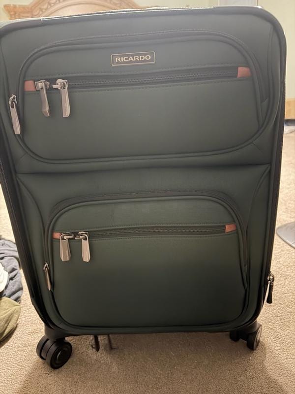 Customer photo review of Montecito 3.0 Softside Carry-On Expandable Spinner