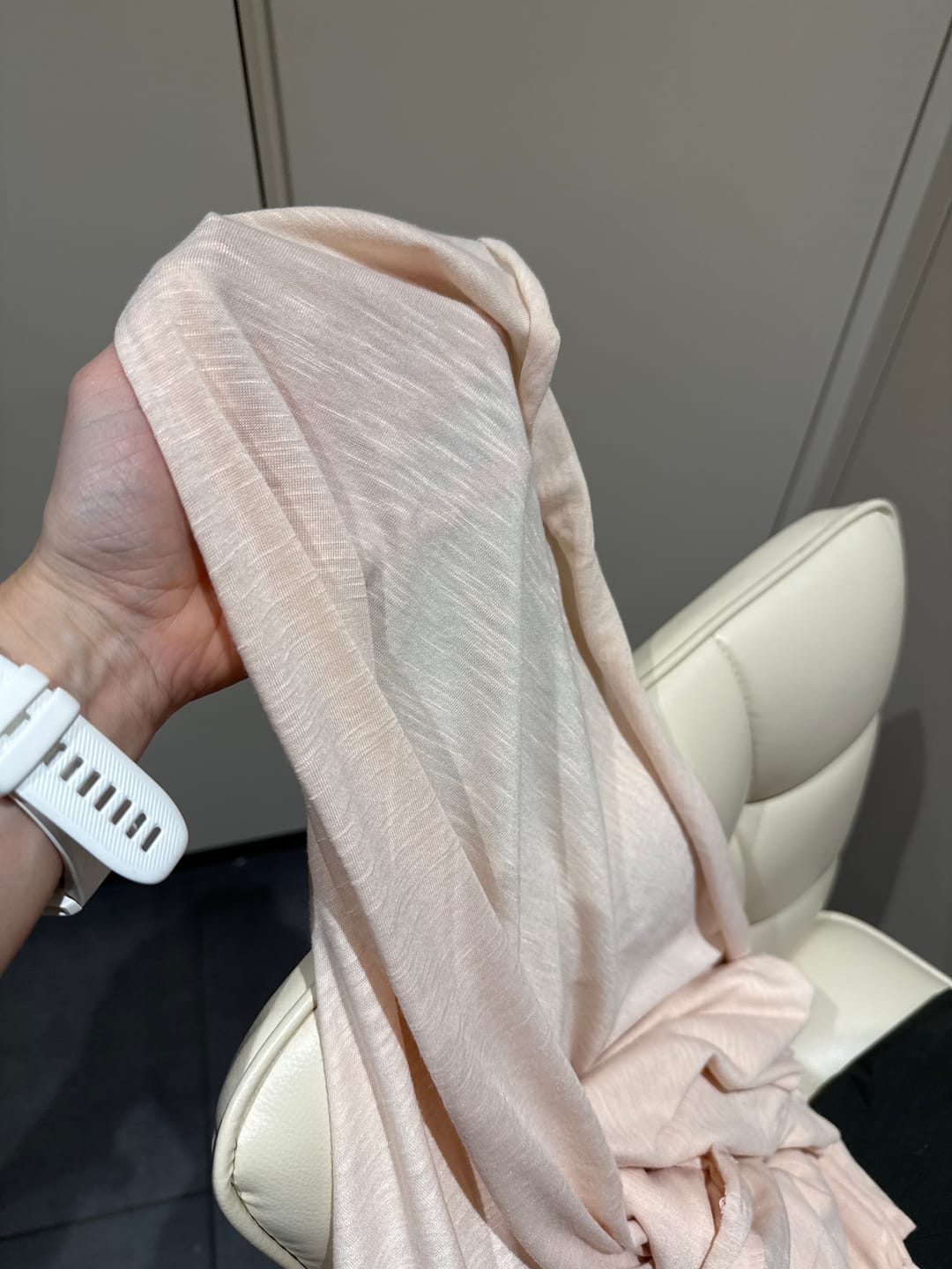 Customer photo review of Variegated Jersey Fabric
