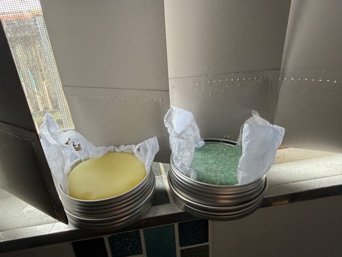 Customer photo review of Argan Oil Anti Frizz Conditioner Bar