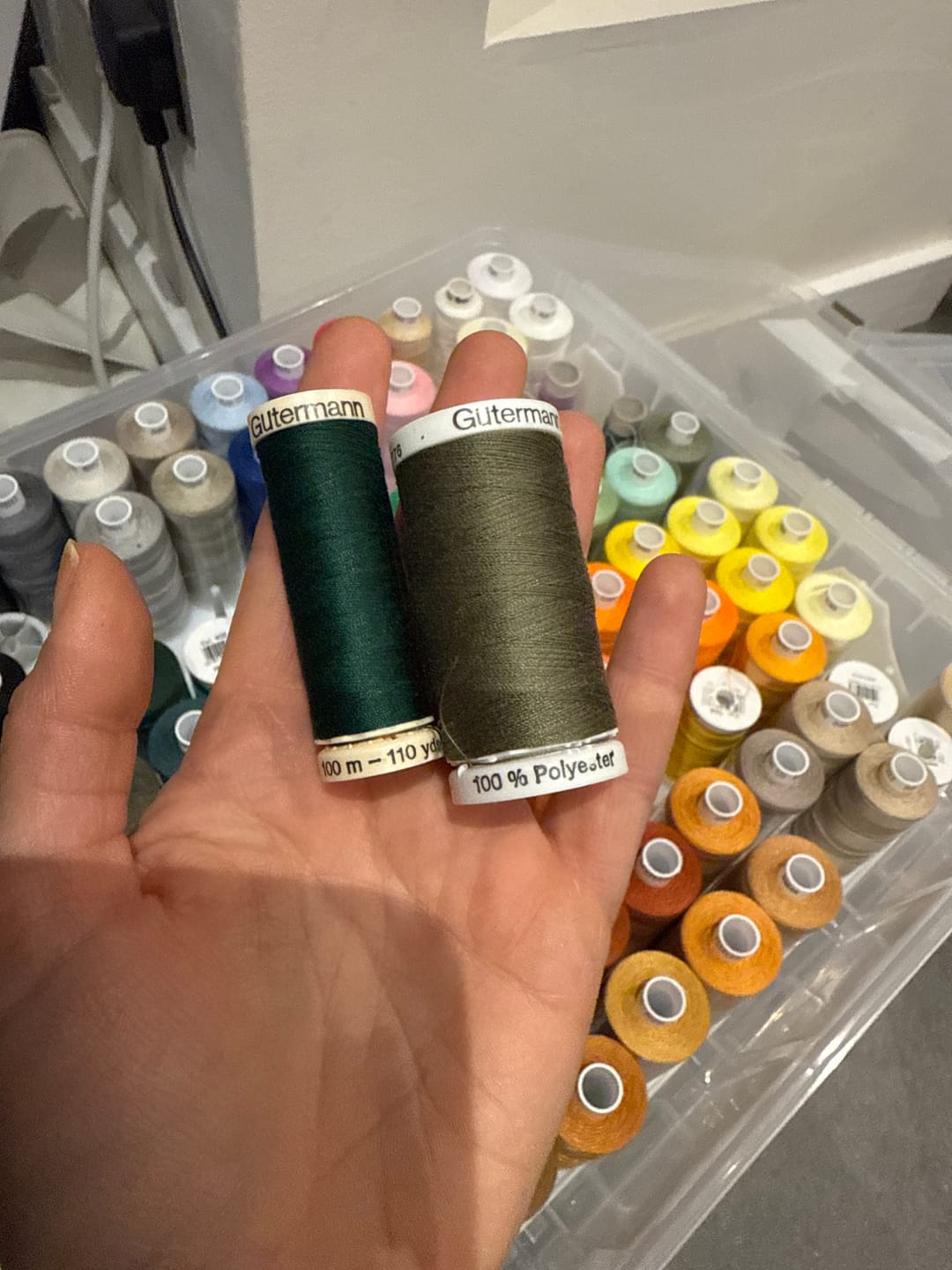 Customer photo review of Gutermann Sew-all Thread 250m