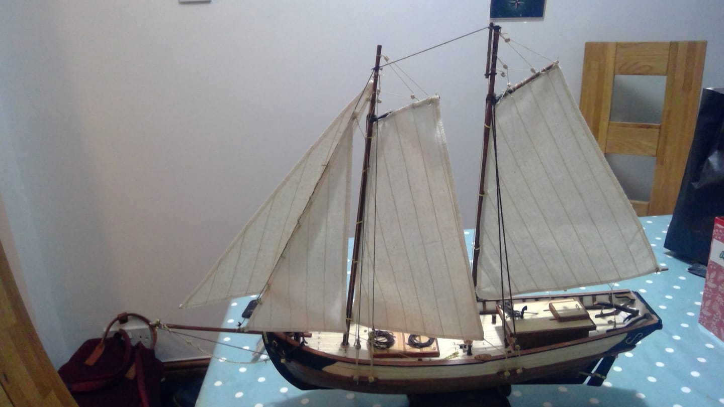 Customer photo review of Maqueta Barco Polaris